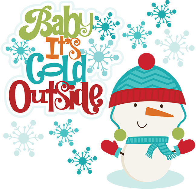 Cold Winter Day Clip Art Clipart Free Download - Baby It's Cold Outside Clipart - Free Transparent PNG Clipart Images Download. - Winter Transparent PNG Free Download