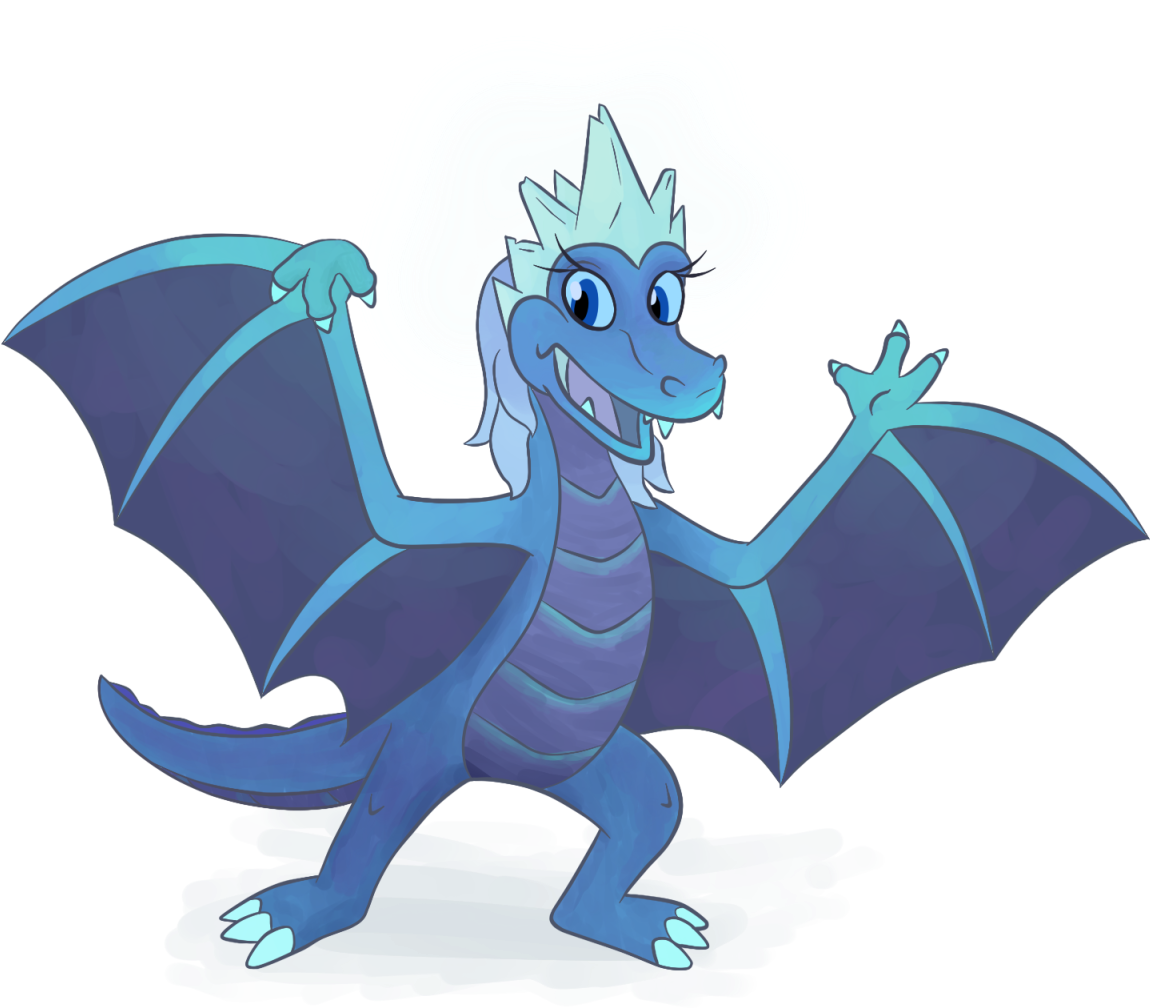 Auroth The Winter Wyvern By Muggyy Auroth The Winter - Comics - Free Transparent PNG Clipart Images Download. - Winter Transparent PNG Free Download