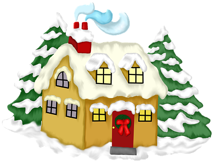 Christmas, Holiday, Decoration, Winter - Christmas Snow House Clip Art Transparent PNG - 467x340 - Free Download on - Winter Transparent PNG Free Download