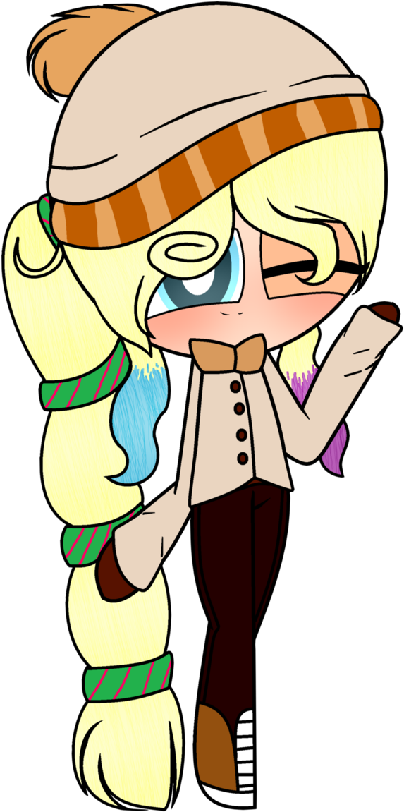 Power Jane In Winter Clothes By Xxcloud-butterflyxx - Cartoon - Free Transparent PNG Clipart Images Download. - Winter Transparent PNG Free Download