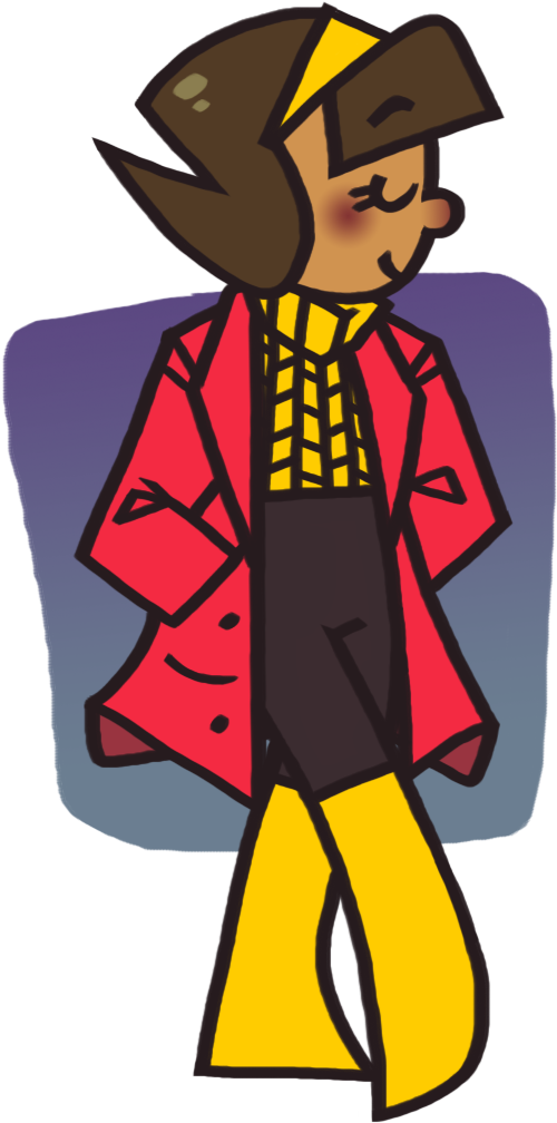 “ I Wanted To Draw Becky In Some Winter Clothes Outfit - Cartoon - Free Transparent PNG Clipart Images Download. - Winter Transparent PNG Free Download