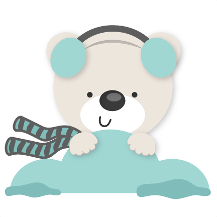 Polar Bear Set Svg Scrapbook Cut File Cute Clipart - Cute Polar Bear Clipart Transparent Background - Free Transparent PNG Clipart Images Download. - Winter Transparent PNG Free Download
