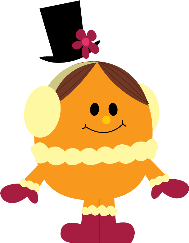 Miss Magic Winter By Chameleoncove - Mr Men Show Little Miss Magic - Free Transparent PNG Clipart Images Download. - Winter Transparent PNG Free Download