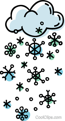 Storm Clouds With Snowflakes Royalty Free Vector Clip - Poem About Winter Season - Free Transparent PNG Clipart Images Download. - Winter Transparent PNG Free Download