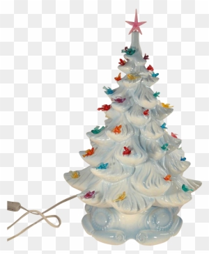 Astounding Image Of Decorative Electric White Winter - White Ceramic Christmas Tree - Free Transparent PNG Clipart Images Download. - Winter Transparent PNG Free Download
