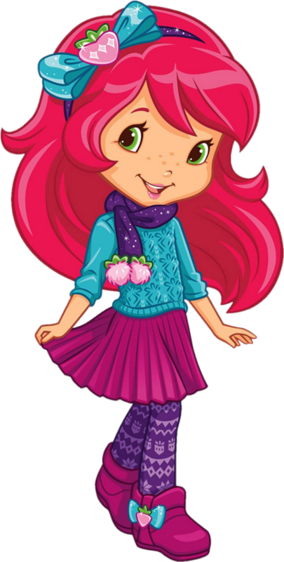Charlotte Aux Fraises, Tube Png - Strawberry Shortcake Pictures Winter - Free Transparent PNG Clipart Images Download. - Winter Transparent PNG Free Download