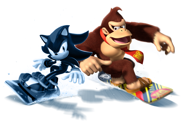 The Mario And Sonic Series - Mario & Sonic At The Olympic Winter Games - Free Transparent PNG Clipart Images Download. - Winter Transparent PNG Free Download