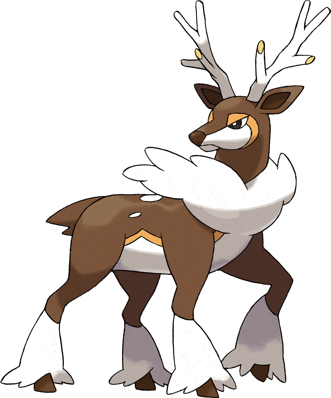 Feel Free To Discuss Sawsbuck As A Whole & What You - Sawsbuck Pokemon - Free Transparent PNG Clipart Images Download. - Winter Transparent PNG Free Download