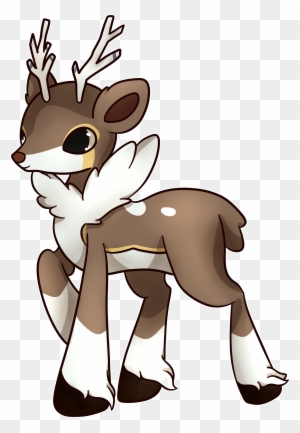 Winter Sawsbuck By Ambercatlucky2 Winter Sawsbuck By - Cute Pokemon Winter Sawsbuck - Free Transparent PNG Clipart Images Download. - Winter Transparent PNG Free Download