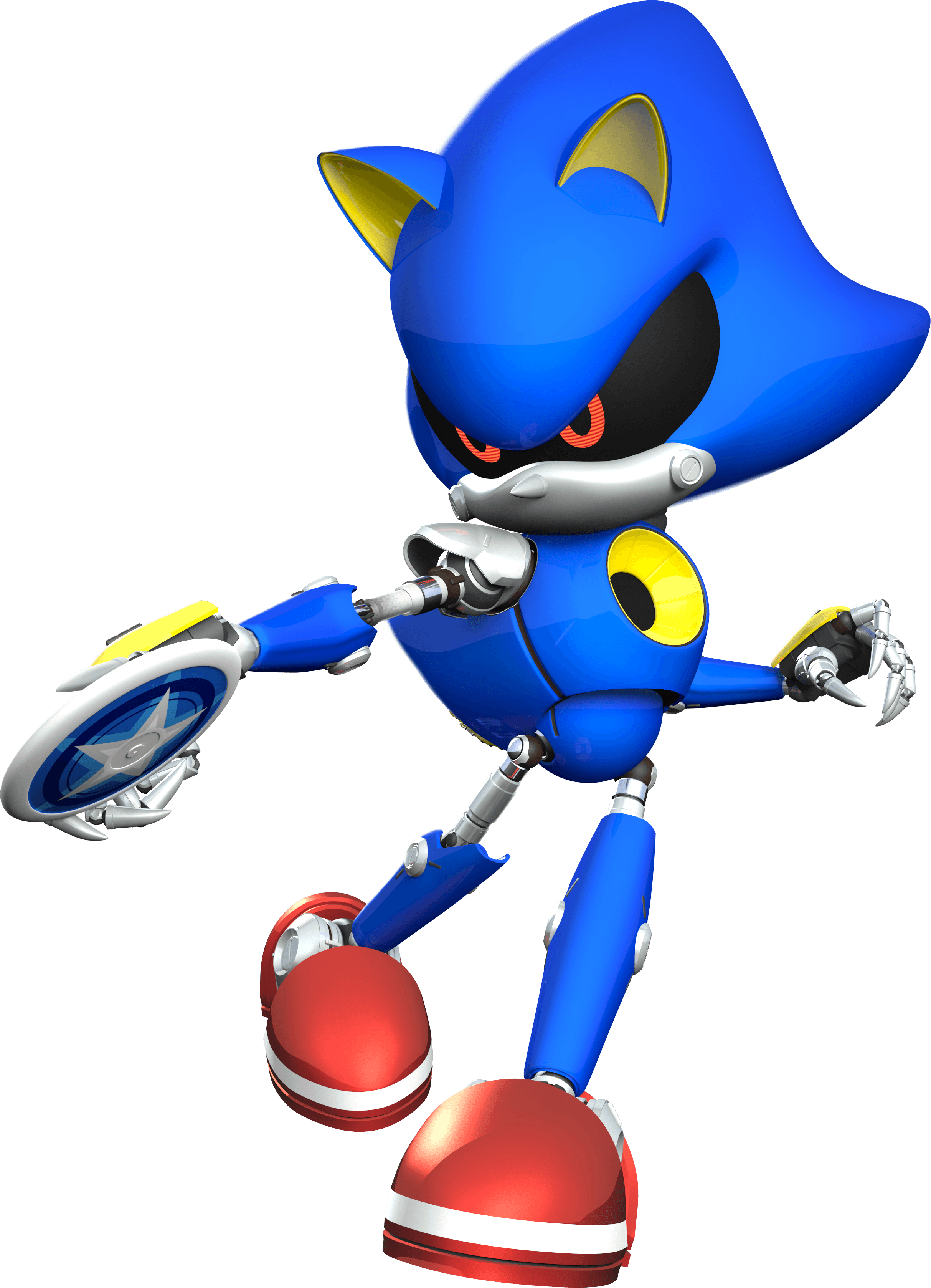 Metal Sonic Throwing Discus - Mario & Sonic At The Olympic Winter Games Metal - Free Transparent PNG Clipart Images Download. - Winter Transparent PNG Free Download