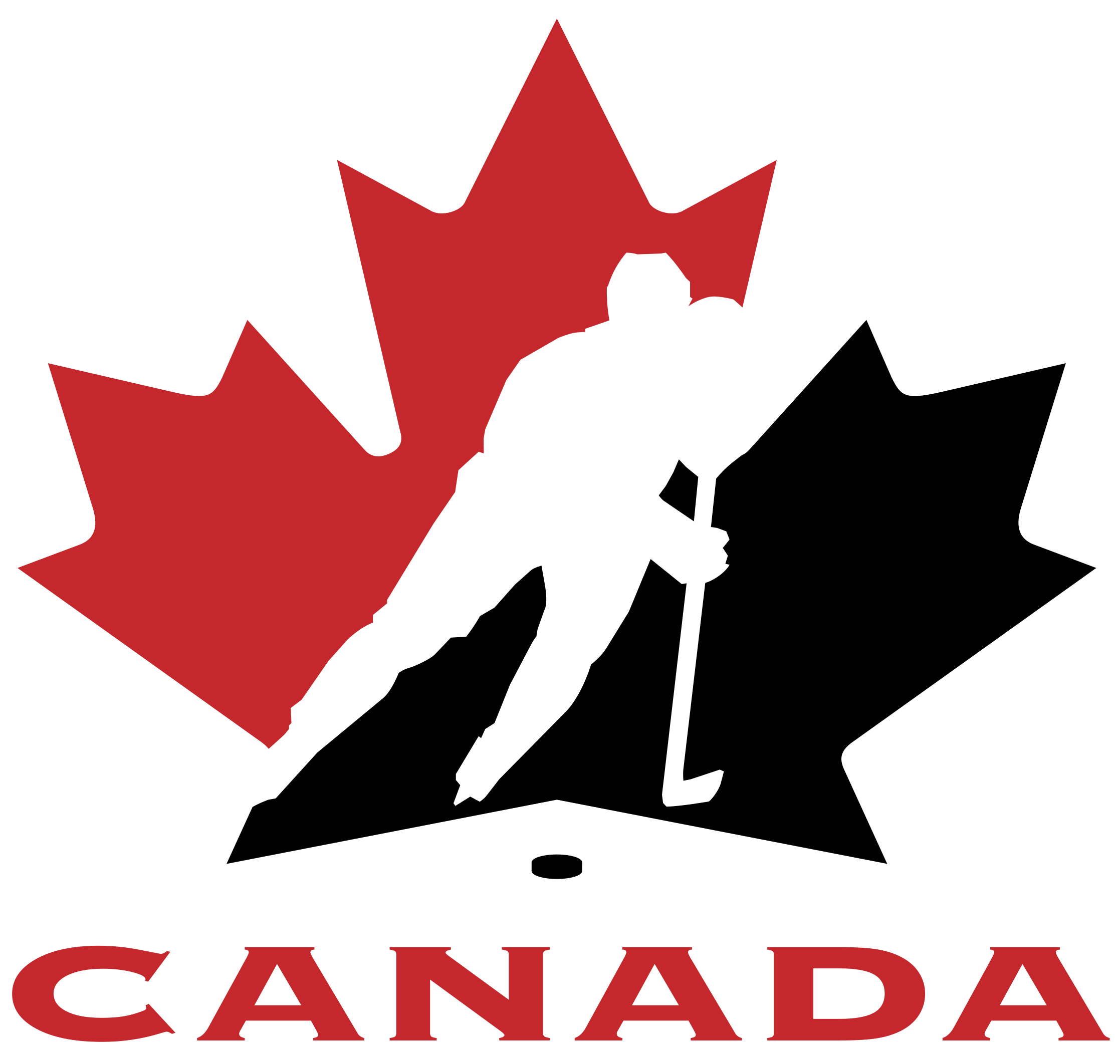 Canada Hockey Association Logo Png Transparent - 2018 Winter Olympics Canada - Free Transparent PNG Clipart Images Download. - Winter Transparent PNG Free Download
