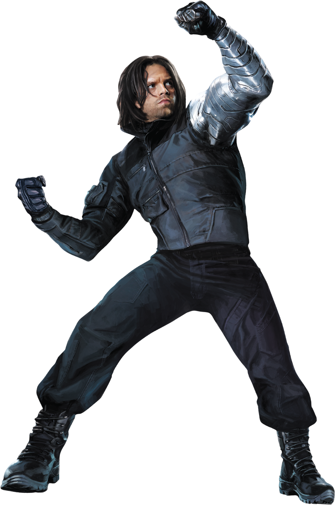 Avengers Age Of Ultron Hawkeye Suit Download - Captain America Civil War Winter Soldier - Free Transparent PNG Clipart Images Download. - Winter Transparent PNG Free Download