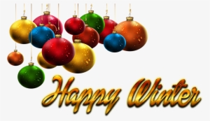 Happy Winter Transparent Background - Christmas Ornament Transparent PNG - 1920x1200 - Free Download on - Winter Transparent PNG Free Download