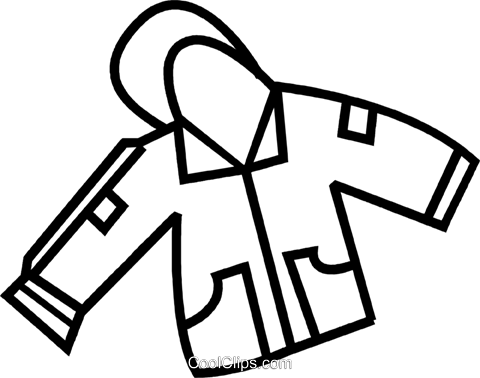 Winter Coat Royalty Free Vector Clip Art Illustration - Letter J Worksheets For Nursery - Free Transparent PNG Clipart Images Download. - Winter Transparent PNG Free Download