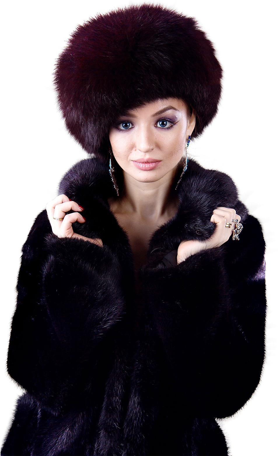 Beautiful Woman In Winter Clothes Png Image - Fur Clothing Transparent PNG - 500x758 - Free Download on - Winter Transparent PNG Free Download