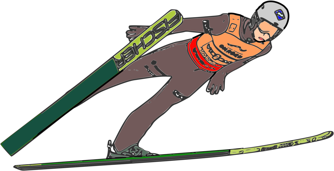 Nordic Combined Ski Poles Ski Jumping Winter Sport - Ski Jumping Clipart - Free Transparent PNG Clipart Images Download. - Winter Transparent PNG Free Download