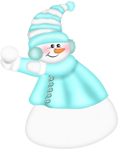 Winter Clipart, Christmas Clipart, Painted Christmas - Snowman - Free Transparent PNG Clipart Images Download. - Winter Transparent PNG Free Download