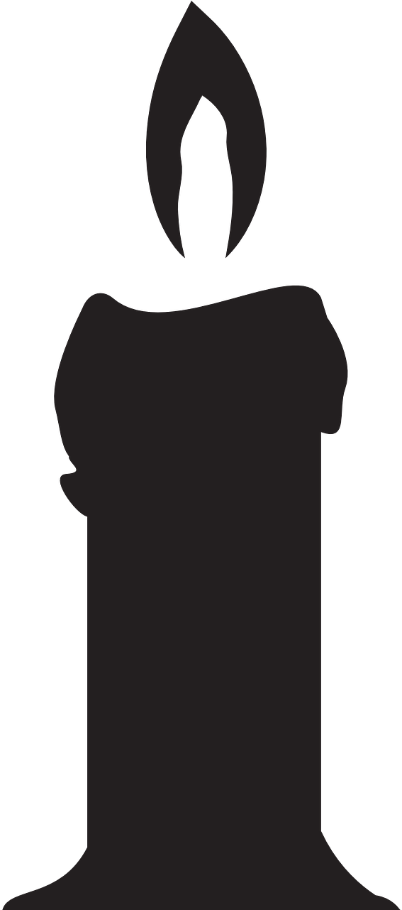 Candle Winter Christmas Advent Transparent Image - Dekoracje Na Andrzejki Szablony - Free Transparent PNG Clipart Images Download. - Winter Transparent PNG Free Download