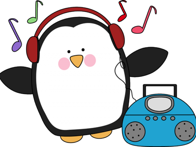 Music Clipart Winter - Penguin Music Clipart - Free Transparent PNG Clipart Images Download. - Winter Transparent PNG Free Download
