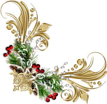 Christmas Border, 1st Christmas, Christmas Clipart, - Corner Png Transparent PNG - 500x487 - Free Download on - Winter Transparent PNG Free Download