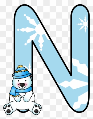 Ch B *✿* Alfabeto Winter De Kid Sparkz - Alfabeto Winter The Kid - Free Transparent PNG Clipart Images Download. - Winter Transparent PNG Free Download