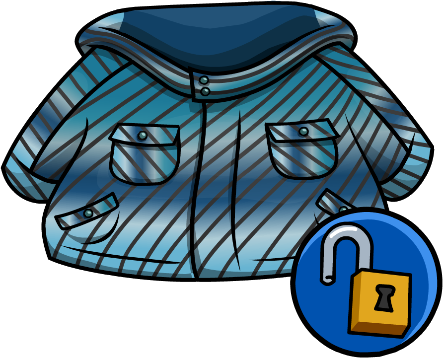 Image Blue Winter Png Club Penguin Wiki - Club Penguin Winter Jacket - Free Transparent PNG Clipart Images Download. - Winter Transparent PNG Free Download
