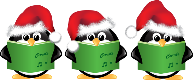Great Clip Art Of Snowmen And Carolers - Winter Concert Clip Art - Free Transparent PNG Clipart Images Download. - Winter Transparent PNG Free Download