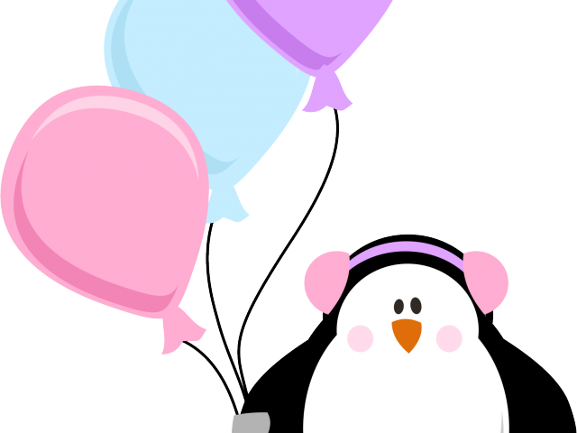 Happy Birthday Clipart Penguin - Birthday Winter Clip Art - Free Transparent PNG Clipart Images Download. - Winter Transparent PNG Free Download