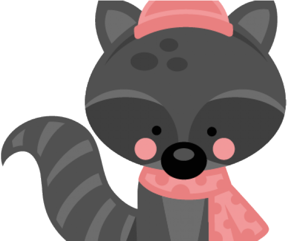 Raccoon Clipart Winter - Raccoon Clipart Winter - Free Transparent PNG Clipart Images Download. - Winter Transparent PNG Free Download