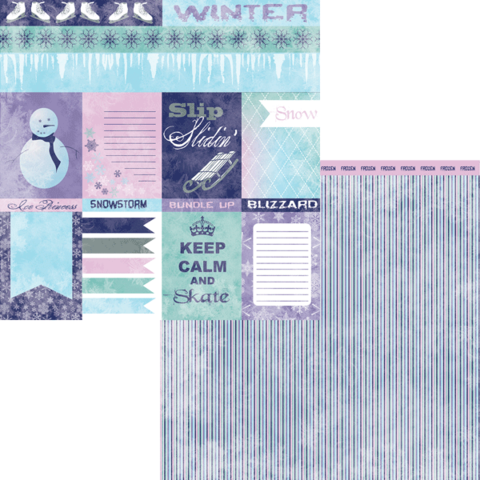 Winter Wonderland Cutouts Scrapbook Paper - Moxxie Winterland Winterland Cutouts Paper Transparent PNG - 480x480 - Free Download on - Winter Transparent PNG Free Download
