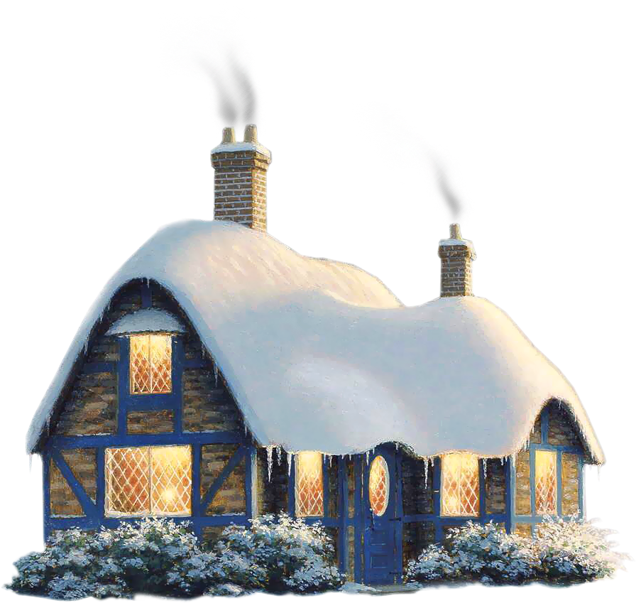 Transparent Snowy Winter House Png - Cottage In Snow Drawing Transparent PNG - 996x881 - Free Download on - Winter Transparent PNG Free Download