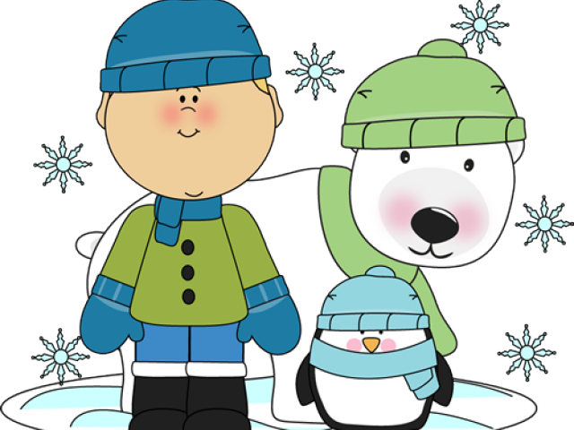 Gloves Clipart Snowy Clothes - Winter Polar Bear Clipart - Free Transparent PNG Clipart Images Download. - Winter Transparent PNG Free Download