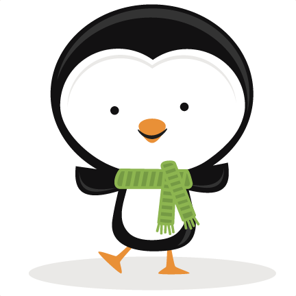 Penguin Svg Cutting File Winter Svg Cuts Winter Svg - Miss Kate Cuttables Penguin - Free Transparent PNG Clipart Images Download. - Winter Transparent PNG Free Download
