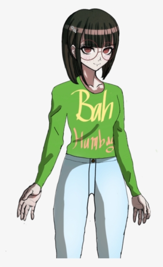 A Sprite Edit Of Harukawa With Short Hair, Freckles, - Cartoon Transparent PNG - 521x810 - Free Download on - Winter Transparent PNG Free Download