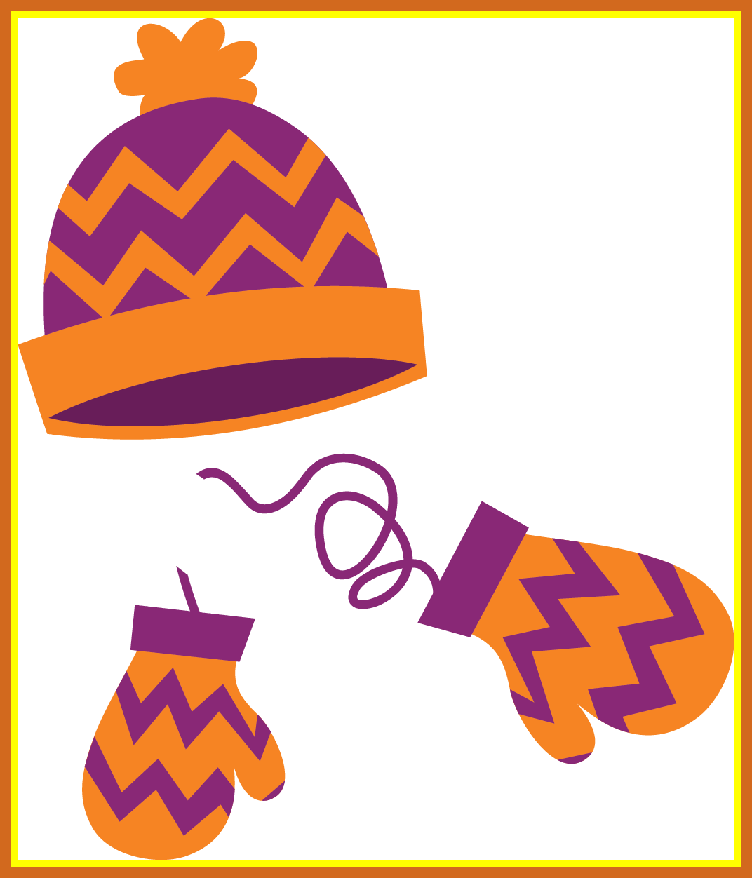 Awesome Clipart Winter Recherche Pic Of Clothing Inspiration - Clip Art Hats And Gloves - Free Transparent PNG Clipart Images Download. - Winter Transparent PNG Free Download
