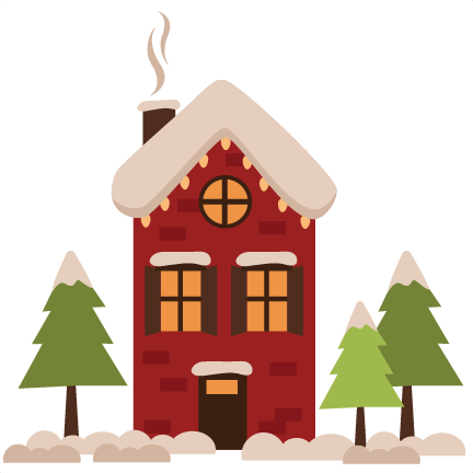 Winter House Svg Winter Svg Cut Files Winter Svg Cuts - House Winter Clip Art - Free Transparent PNG Clipart Images Download. - Winter Transparent PNG Free Download