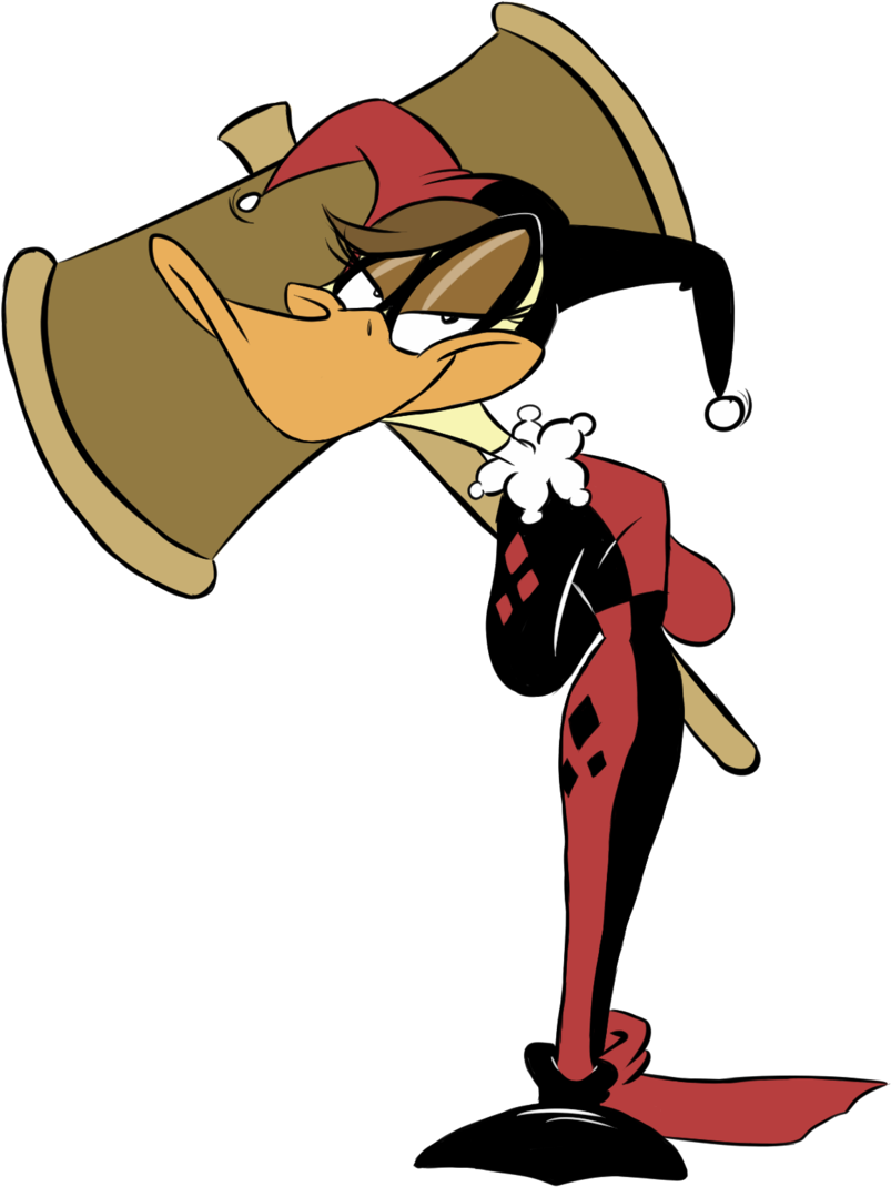 Tina Harley Quinn By Winter-freak On Deviantart - Daffy Duck Harley Quinn - Free Transparent PNG Clipart Images Download. - Winter Transparent PNG Free Download