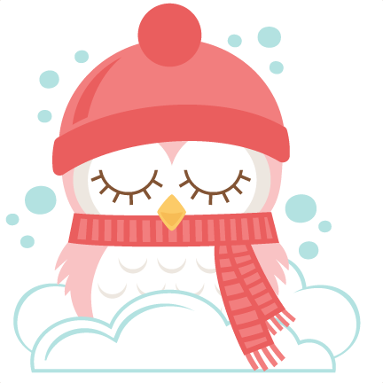 Winter Owls Svg Scrapbook Cut File Cute Clipart Files - Winter Clipart Free Owls - Free Transparent PNG Clipart Images Download. - Winter Transparent PNG Free Download