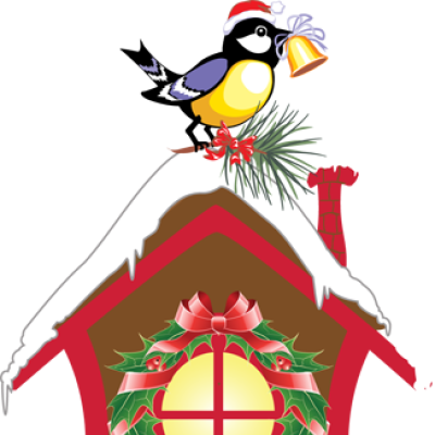 Simple Clip Art House Birdhouse Clipart Craft Projects - Winter Birds House Clipart - Free Transparent PNG Clipart Images Download. - Winter Transparent PNG Free Download