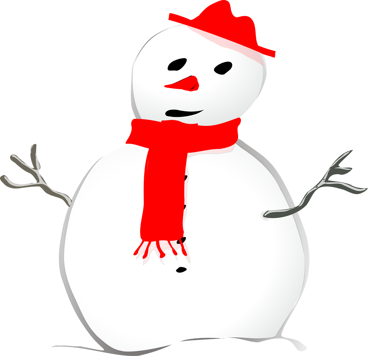 Free Winter Clipart - Thank You-for Christmas Gift-snowman-snow-custom-photo - Free Transparent PNG Clipart Images Download. - Winter Transparent PNG Free Download