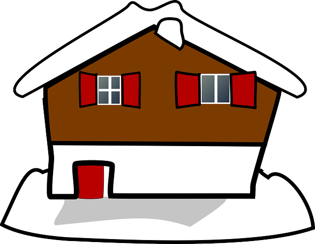 Gingerbread House, Home, House, Winter, Snow - House Covered In Snow Cartoon - Free Transparent PNG Clipart Images Download. - Winter Transparent PNG Free Download