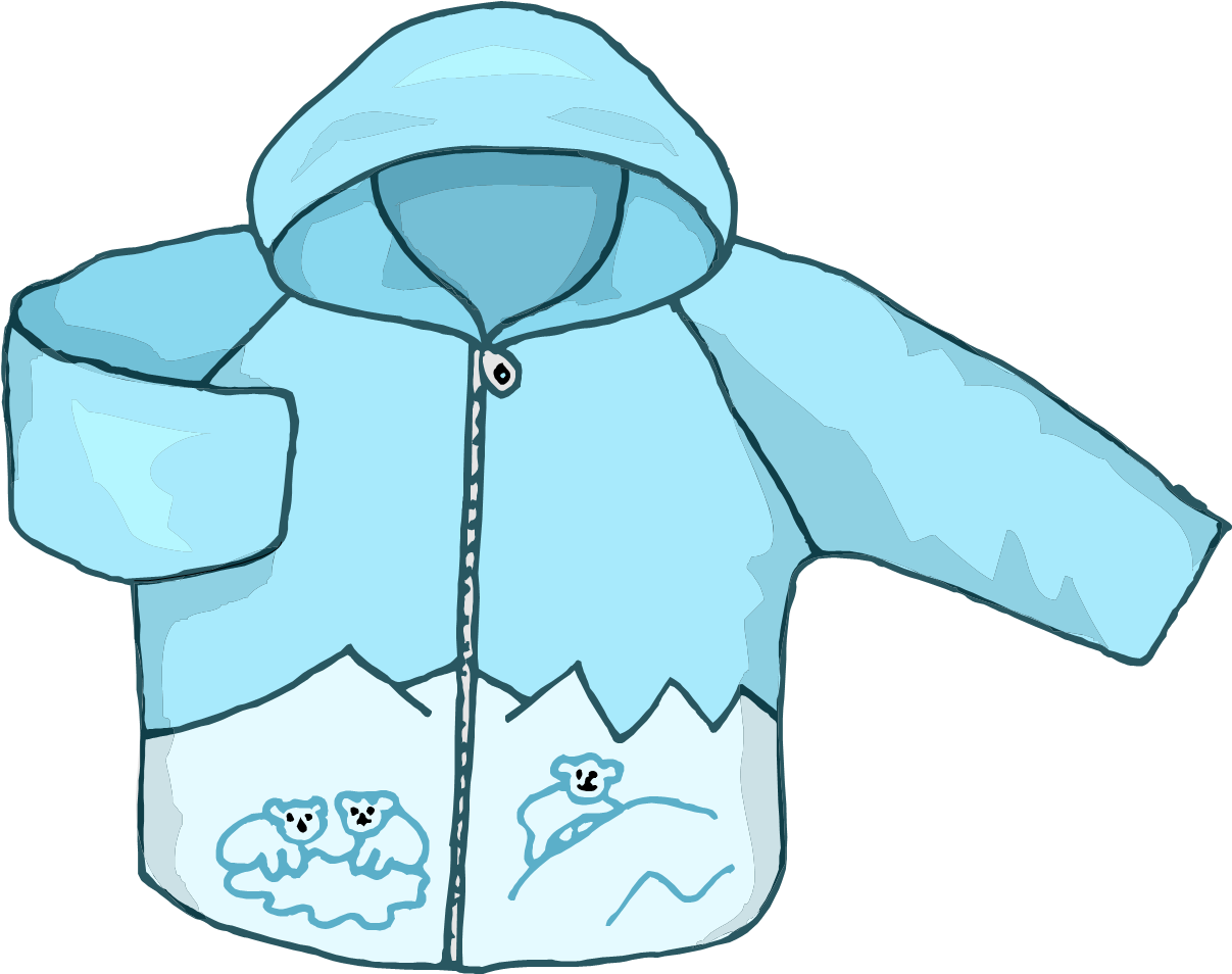 Hood Clipart Jacket - Winter Coat Clipart Png - Free Transparent PNG Clipart Images Download. - Winter Transparent PNG Free Download