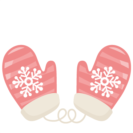 Striped Mittens Svg Scrapbook Title Winter Svg Cut - Miss Kate Cuttables Winter - Free Transparent PNG Clipart Images Download. - Winter Transparent PNG Free Download
