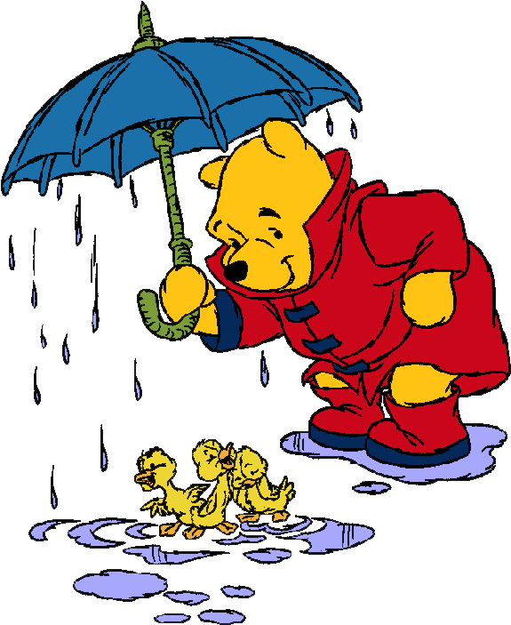 Winnie The Pooh Winter Clipart - Winnie The Pooh Coloring Pages - Free Transparent PNG Clipart Images Download. - Winter Transparent PNG Free Download