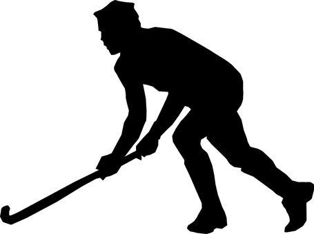 Hockey Hockey Player Winter Sports Sports - Hockey Black And White - Free Transparent PNG Clipart Images Download. - Winter Transparent PNG Free Download