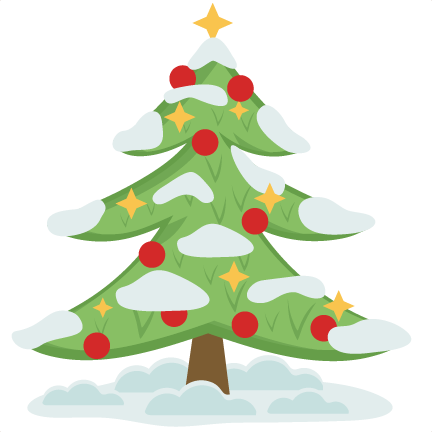 Winter Christmas Tree Svg Scrapbook Cut File Cute Clipart - Christmas Tree In Scrapbook - Free Transparent PNG Clipart Images Download. - Winter Transparent PNG Free Download
