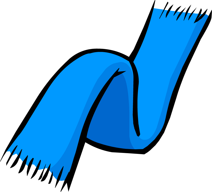 Winter Coat And Boots Ministry - Club Penguin Scarf - Free Transparent PNG Clipart Images Download. - Winter Transparent PNG Free Download