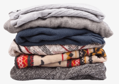 Stole - Winter Clothes Stacked, HD Png Download - Winter Transparent PNG Free Download